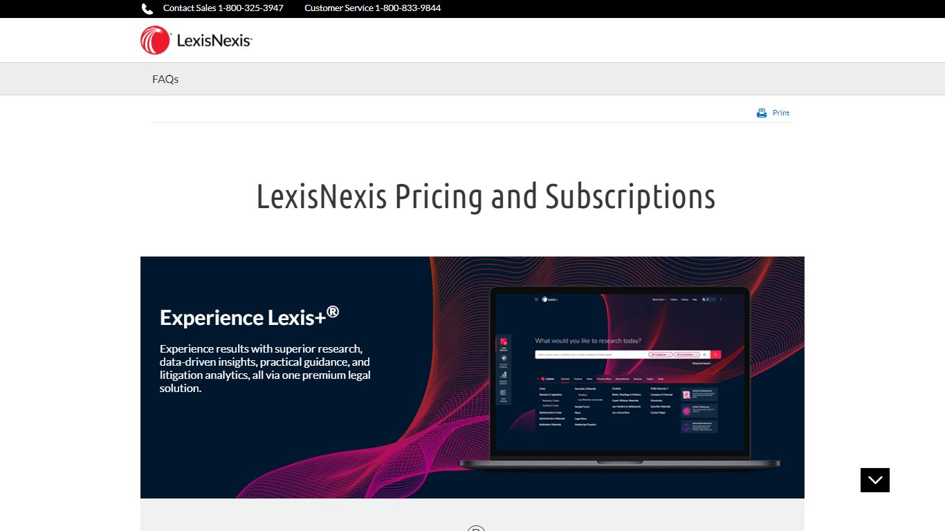 LexisNexis Pricing | Lexis+ Subscriptions